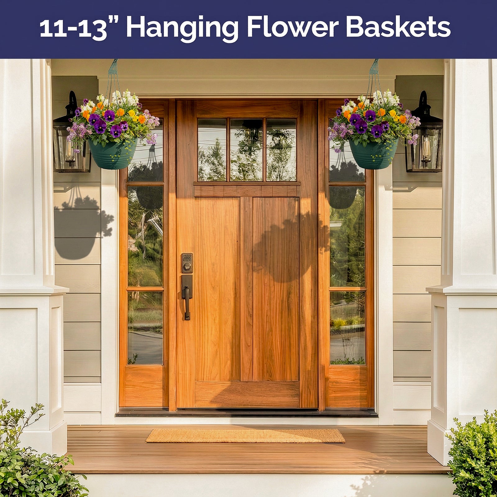 Planter Delivery Subscription-Simple and Grand-SELECT (11"-12") - Budget Friendly-Square-Full Sun-Simple and Grand