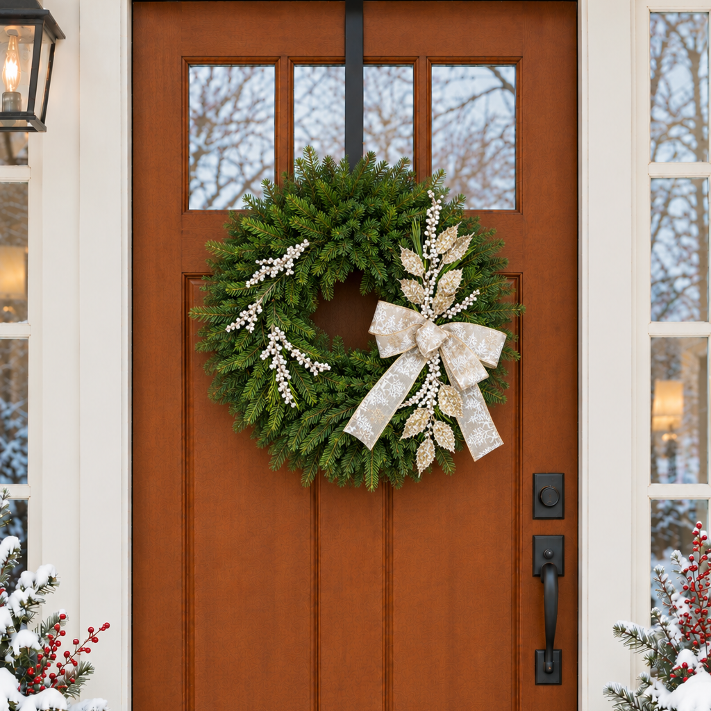 Glimmer Wreath, 24"