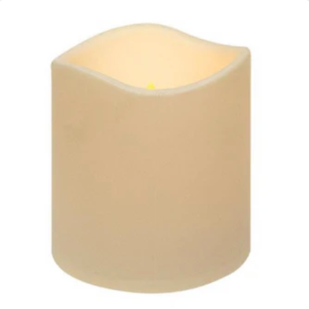 Tobacco Stick Lantern with Candle, 19"-Seasonal Decor-Simple and Grand-Simple and Grand