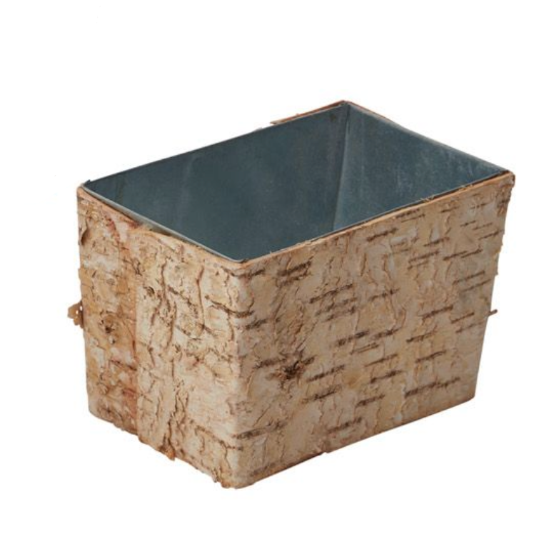 Birch Box Red Centerpiece-Seasonal Decor-Simple and Grand-6.5" Birch Box-Simple and Grand