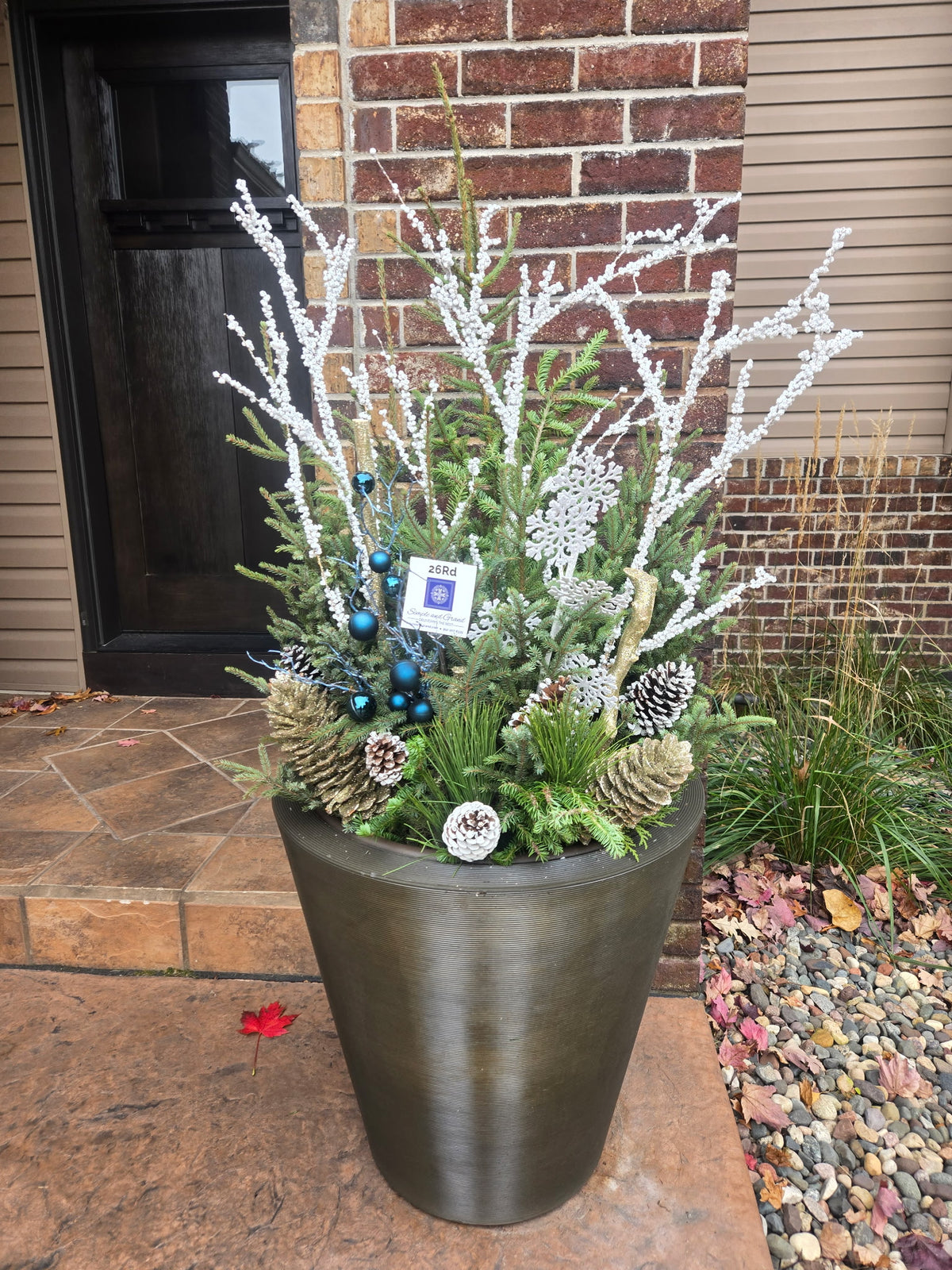 Planter Delivery Subscription-Simple and Grand-SELECT (11&quot;-12&quot;) - Budget Friendly-Square-Full Sun-Simple and Grand