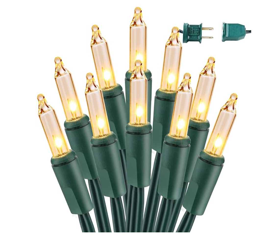 String of Mini Lights, white, 35 count-Simple and Grand-Simple and Grand