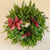 Plaid Wreath, 24"-Simple and Grand-Simple and Grand