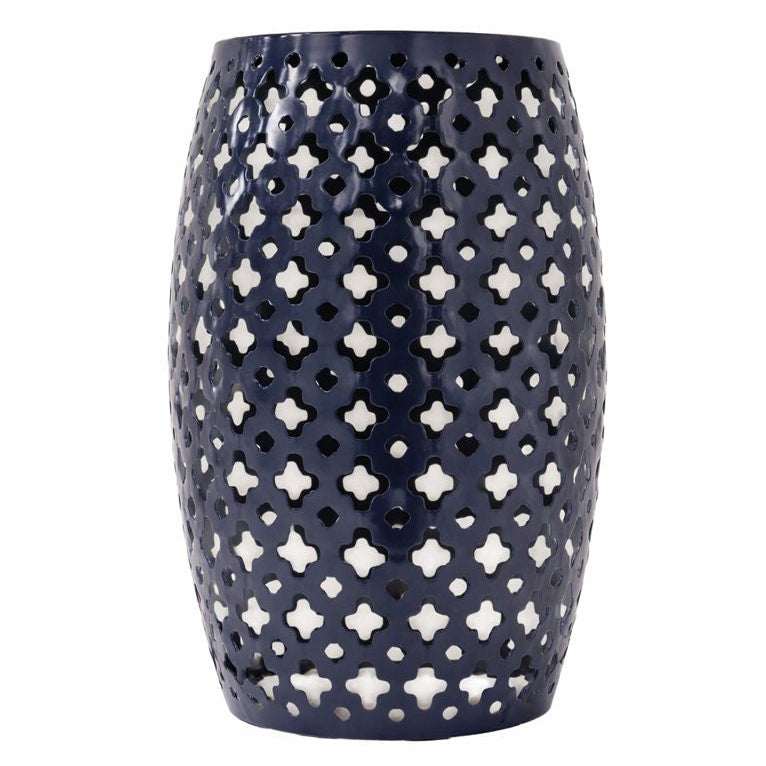 Blue Metal Plant Stand, 18"-Seasonal Decor-Simple and Grand-Simple and Grand