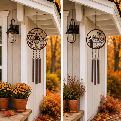 Metal Wind Chime, 33"