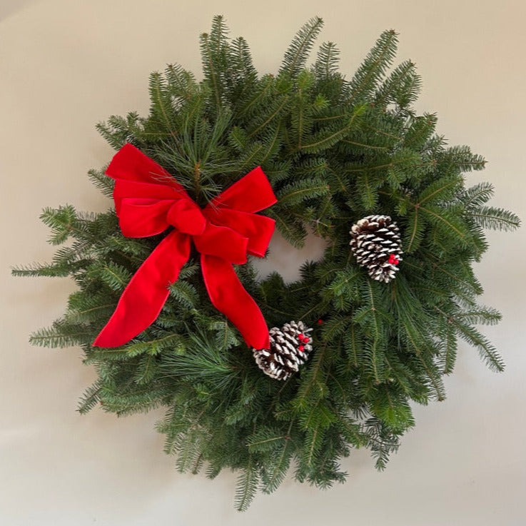 Matching 2023 Wreath, 24"-Seasonal Decor-Simple and Grand-Simple and Grand