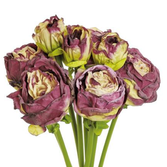 Wine Rose Bundle, 16"-Seasonal Decor-Simple and Grand-Simple and Grand