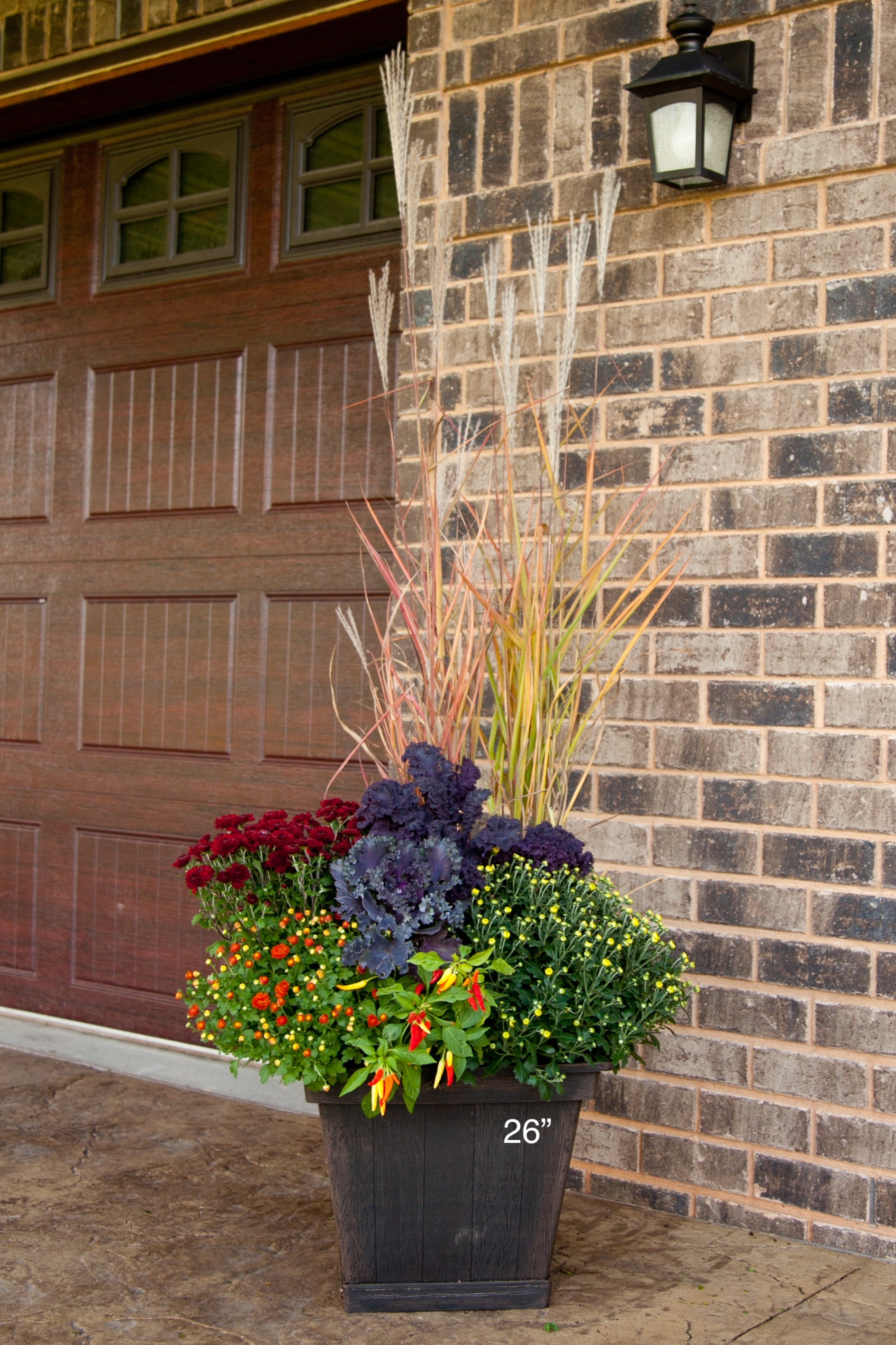 Planter Insert Delivery Subscription - Use Your Own Container-Simple and Grand-Round-9" Round (9" Top x 6.25" Tall x 6.75" Bottom)-Full Sun-Simple and Grand