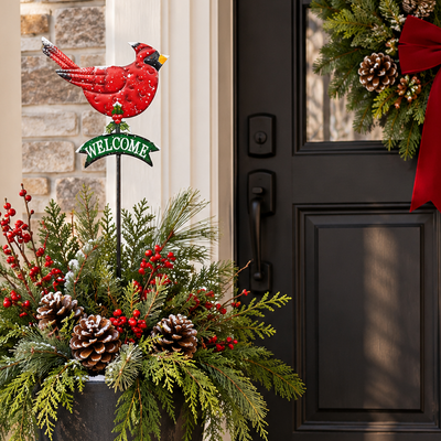 Welcome Cardinal Stake, 38"