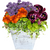 Flowers & Garden Pot with Fresh Flowers, 10"-Seasonal Decor-Simple and Grand-Simple and Grand
