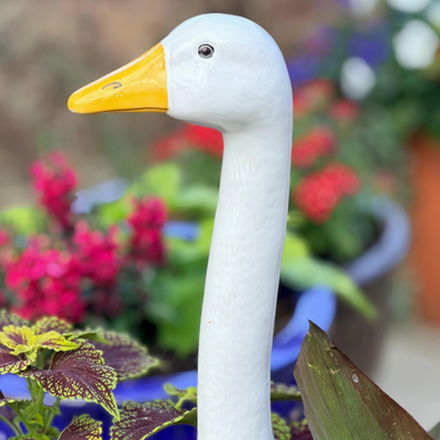 Porch Goose on a Stick, 14"