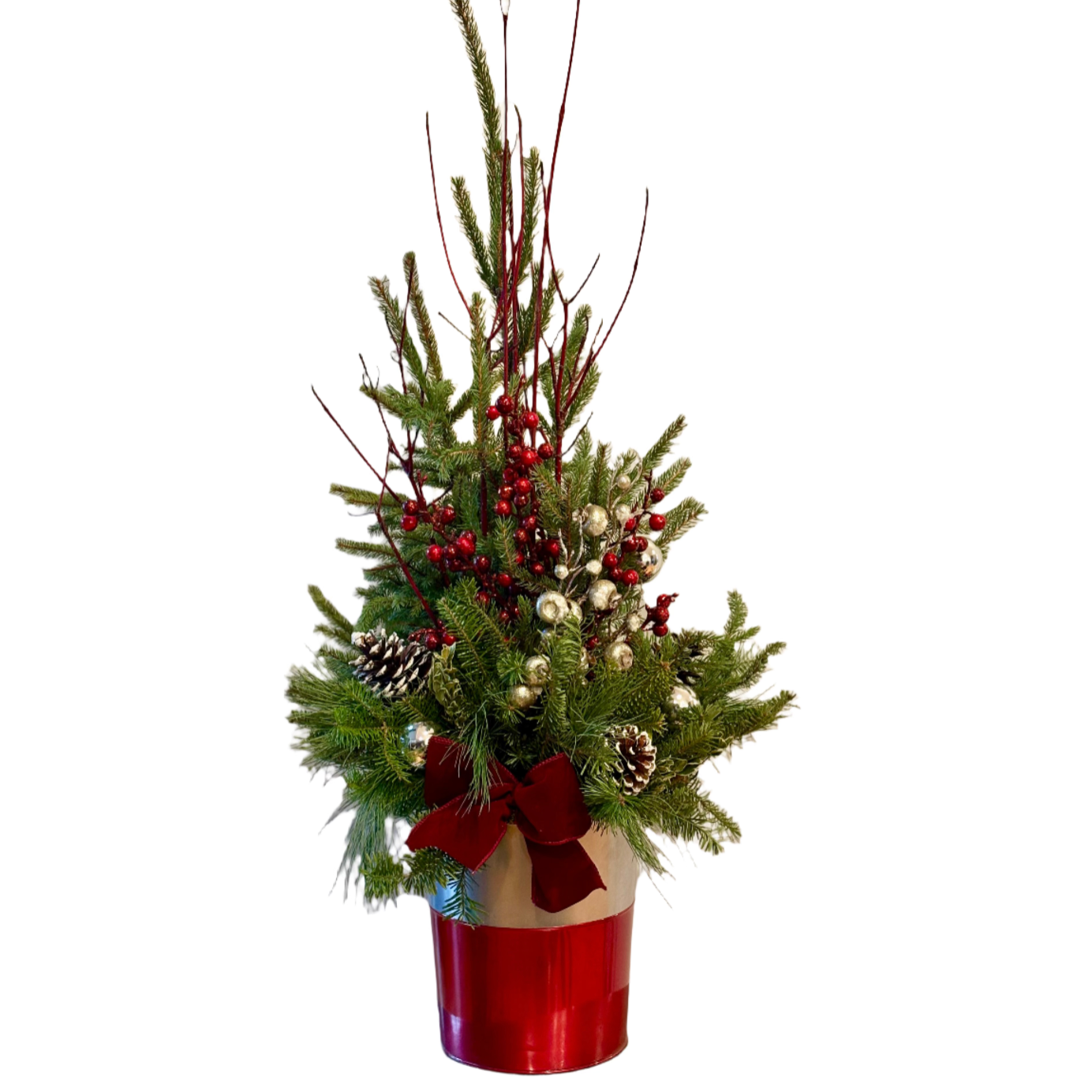 Indoor/Outdoor Pot, 28" tall-Seasonal Decor-Simple and Grand-Simple and Grand