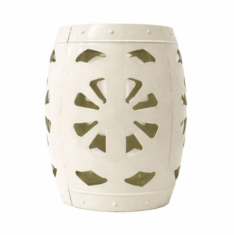 White Metal Plant Stand, 21"-Seasonal Decor-Simple and Grand-Simple and Grand