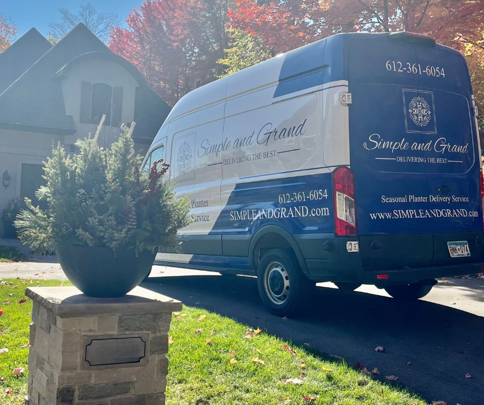 Planter Delivery Subscription-Simple and Grand-SELECT (11&quot;-12&quot;) - Budget Friendly-Square-Full Sun-Simple and Grand