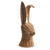 Woven Rabbit Bust, 15.25"-Simple and Grand-Simple and Grand