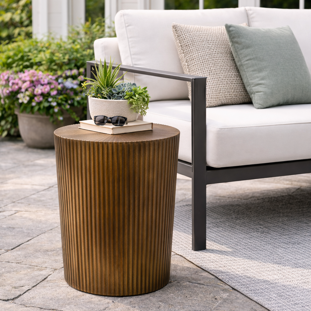 Gold Metal Plant Stand, 22"-Seasonal Decor-Simple and Grand-Simple and Grand