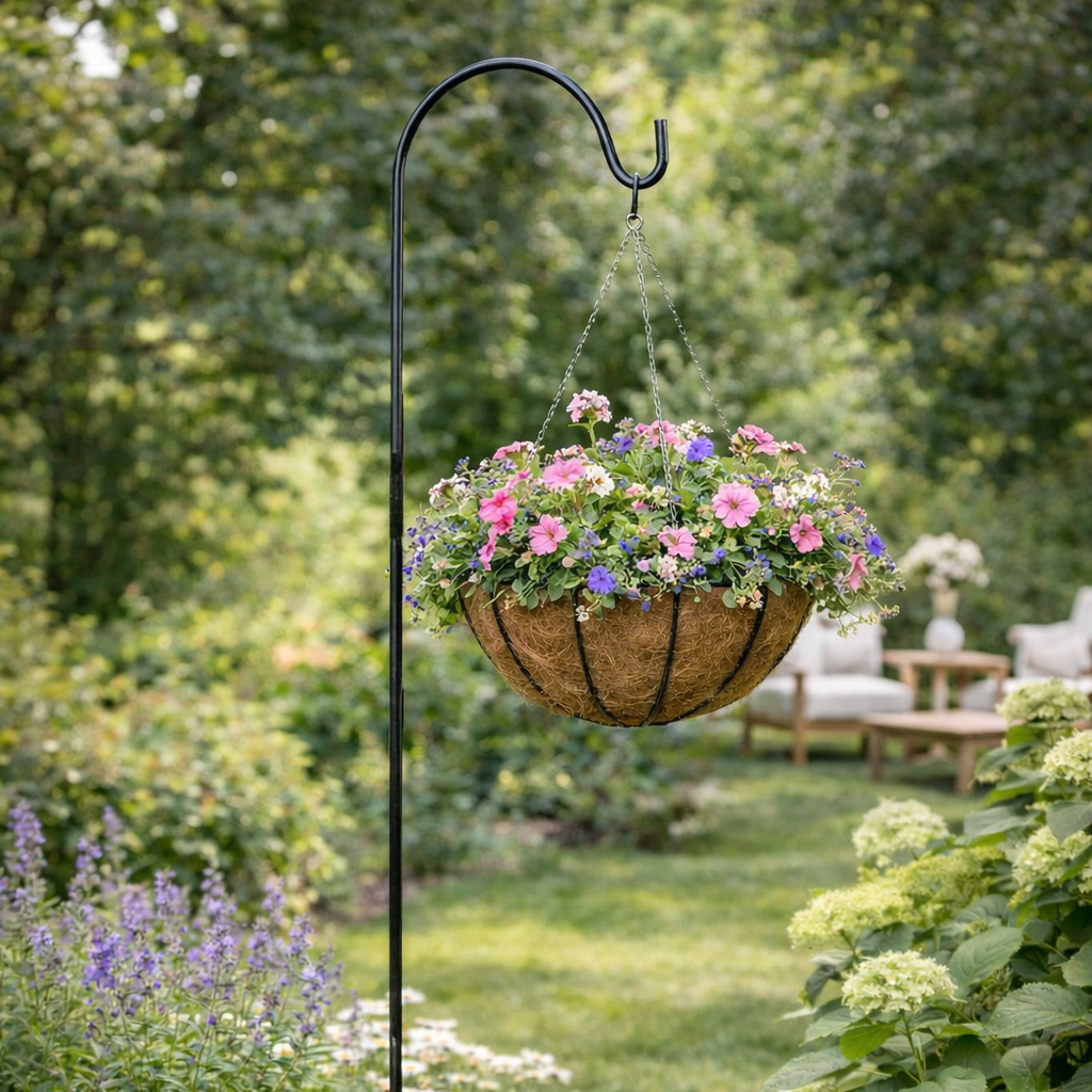 Shepherd Hook, Single, 80"-Seasonal Decor-Simple and Grand-Simple and Grand