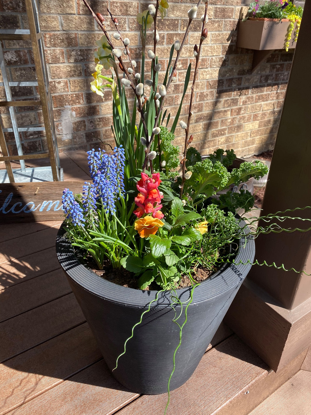 Custom Planter Installation & Seasonal Inserts | Simple and Grand