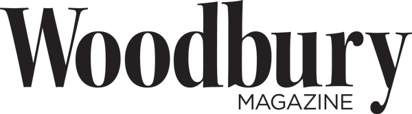 Woodbury Magazine logo in black text on a white background
