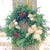 Gold Ball Wreath, 24"-Seasonal Decor-Simple and Grand-Simple and Grand