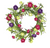 Ranunculus & Wild Berry Silk Wreath, 20"-Seasonal Decor-Simple and Grand-Simple and Grand