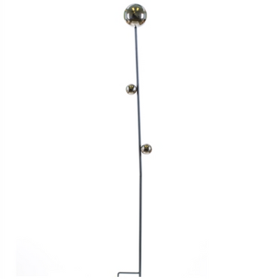 Stainless Ball Stake, Set of 2-Seasonal Decor-Simple and Grand-Simple and Grand