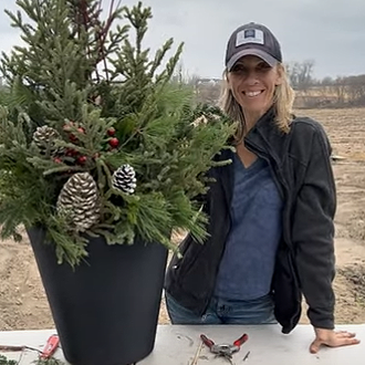 Do It Yourself (DIY) Planter Subscription Kit-Simple and Grand-Small (12&quot;-14&quot;)-Full Sun-Simple and Grand