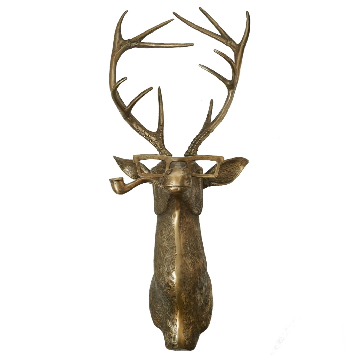 "Frankie" Stag Wall Mount, 47"-Seasonal Decor-Simple and Grand-Simple and Grand