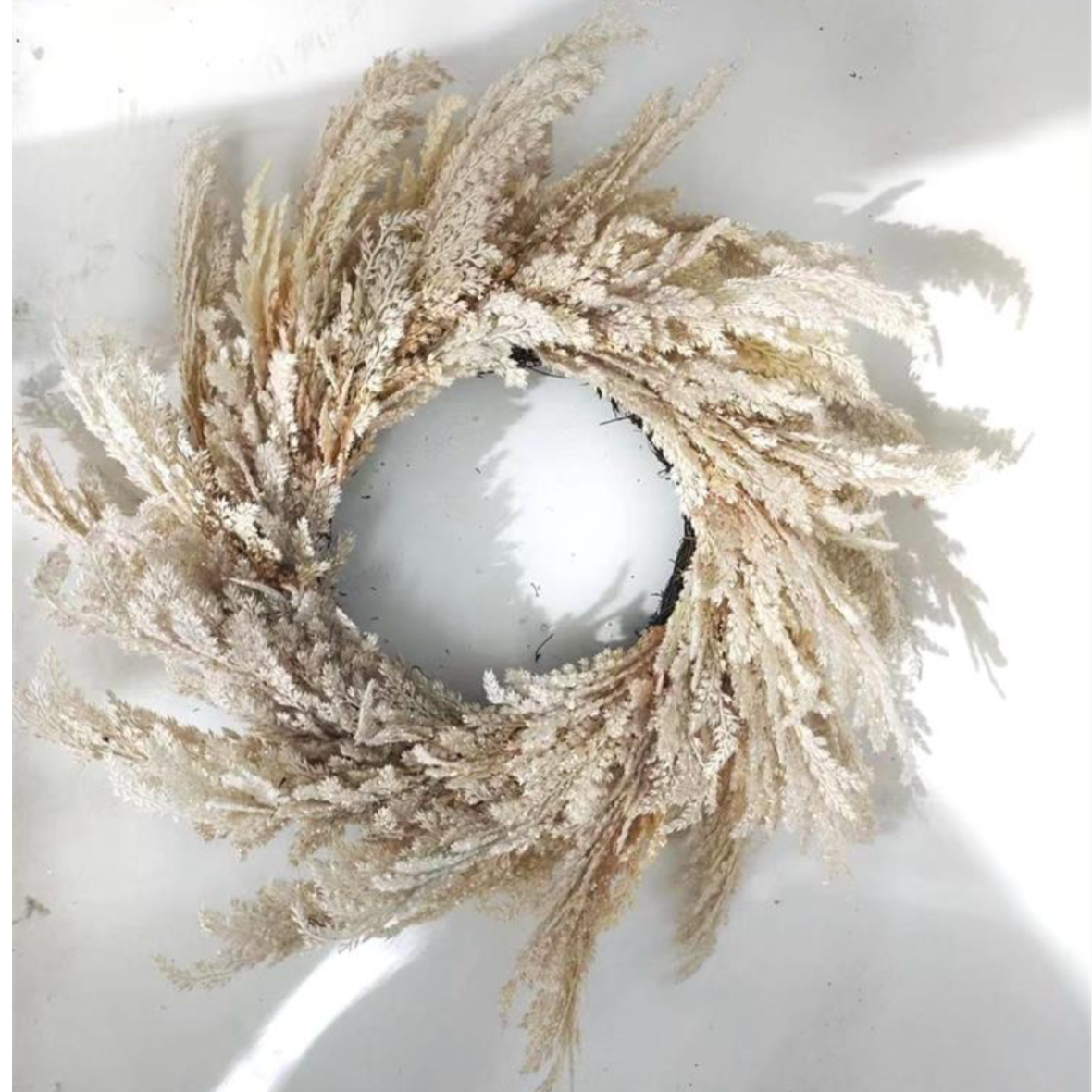 Pampas Grass Wreath, 30"-Simple and Grand-Simple and Grand